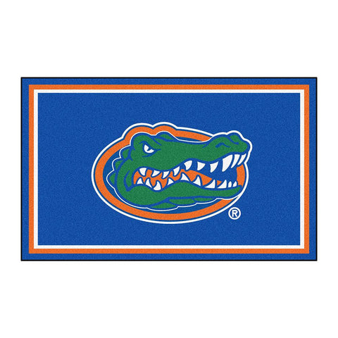 Florida Gators Ncaa Floor Rug (4'x6') Gator Head