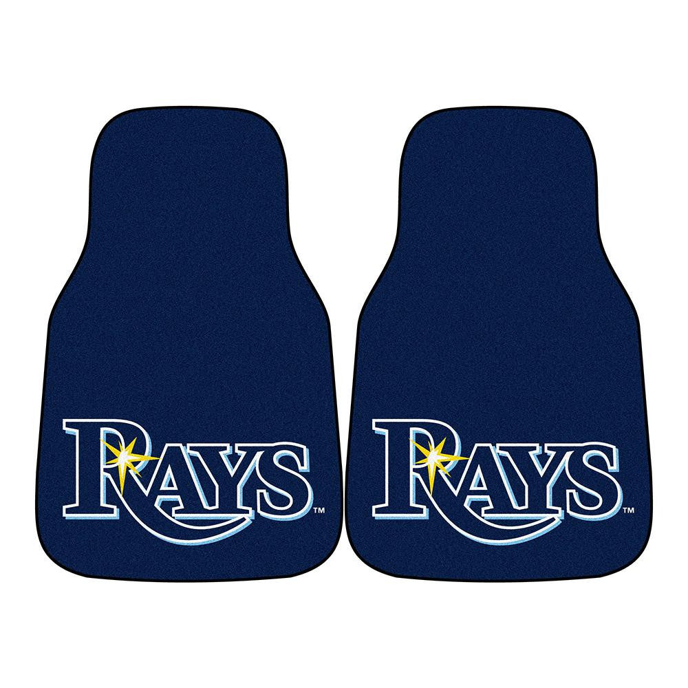 Tampa Bay Devil Rays MLB Car Floor Mats (2 Front)