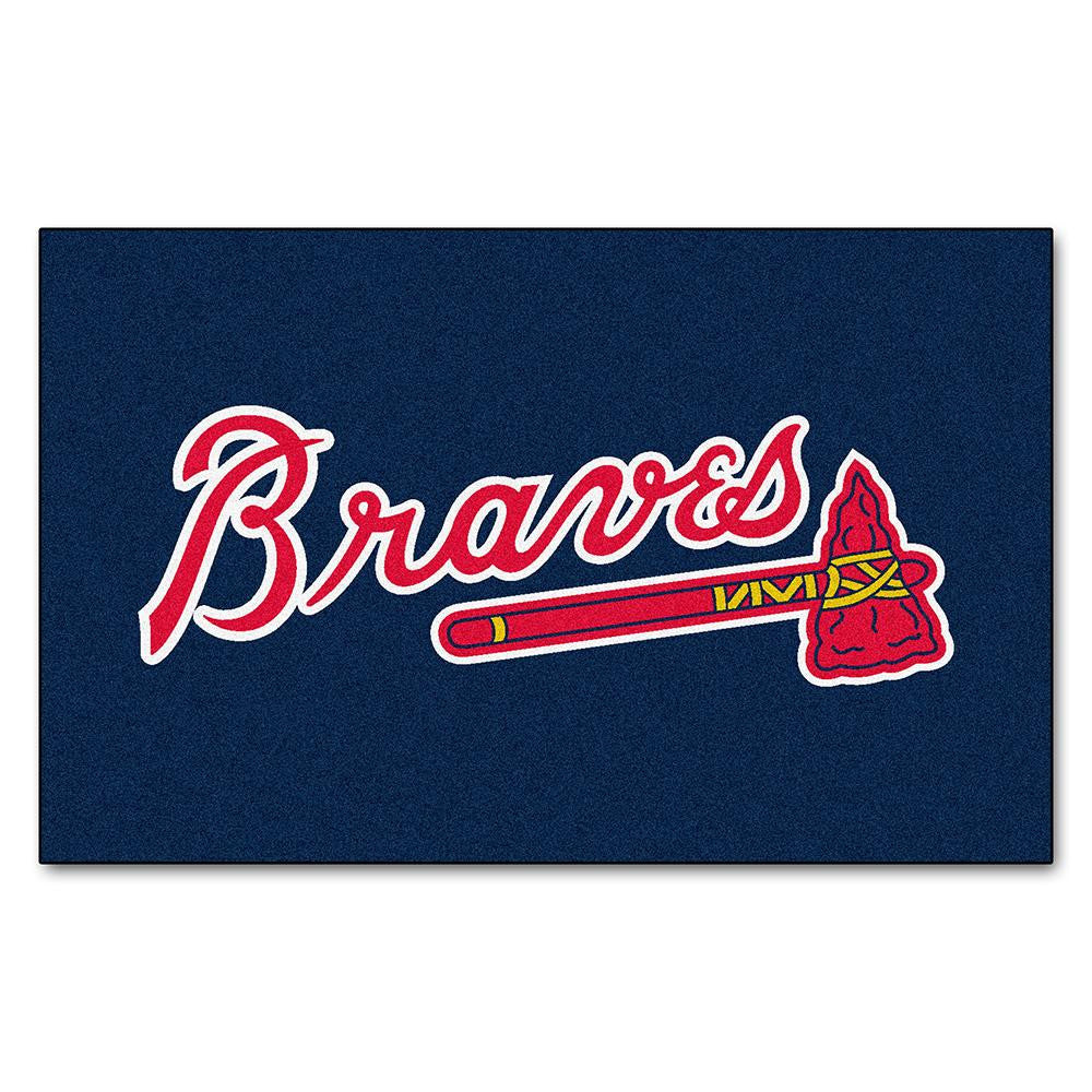 Atlanta Braves MLB Ulti-Mat Floor Mat (5x8')