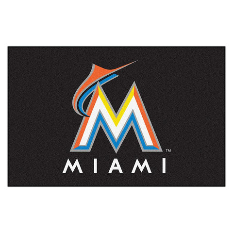 Miami Marlins MLB Starter Floor Mat (20x30)