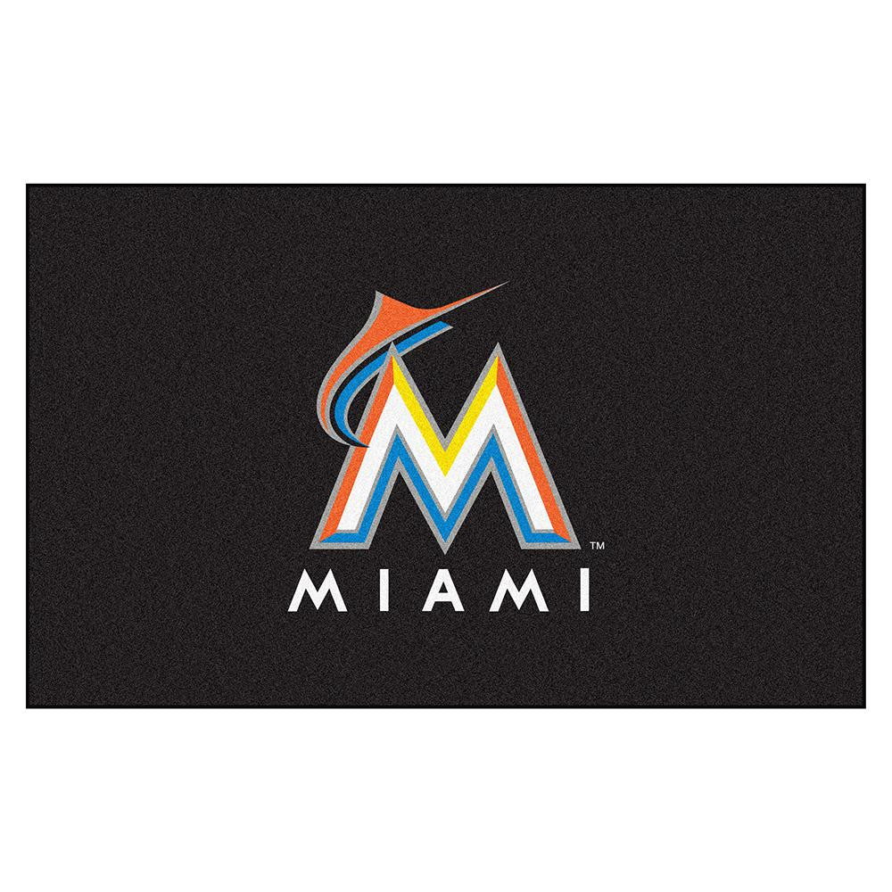 Miami Marlins MLB Ulti-Mat Floor Mat (5x8')