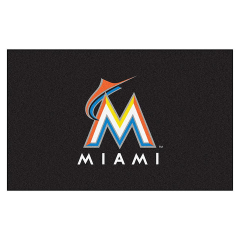 Miami Marlins MLB Ulti-Mat Floor Mat (5x8')