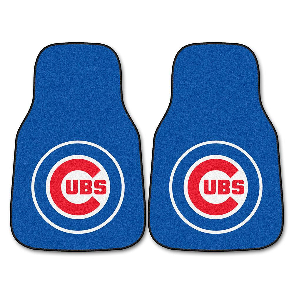 Chicago Cubs MLB Car Floor Mats (2 Front)