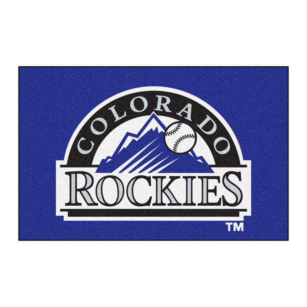 Colorado Rockies MLB Starter Floor Mat (20x30)