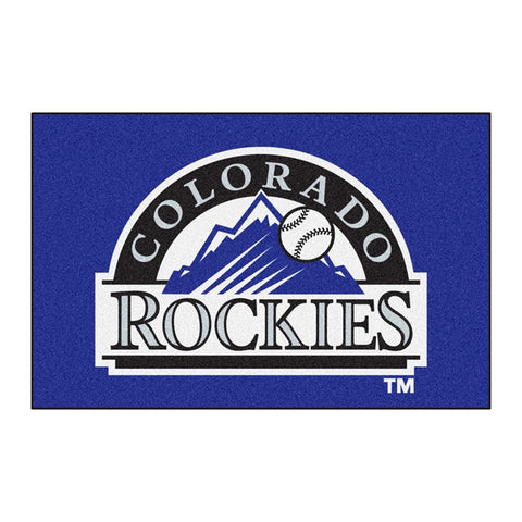 Colorado Rockies MLB Starter Floor Mat (20x30)