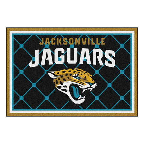 Jacksonville Jaguars NFL Floor Rug (5x8')