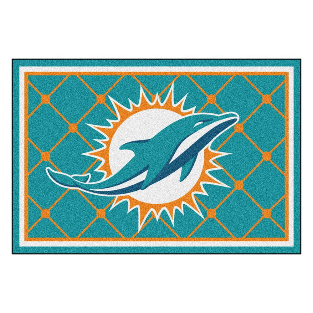 Miami Dolphins NFL Floor Rug (5x8')