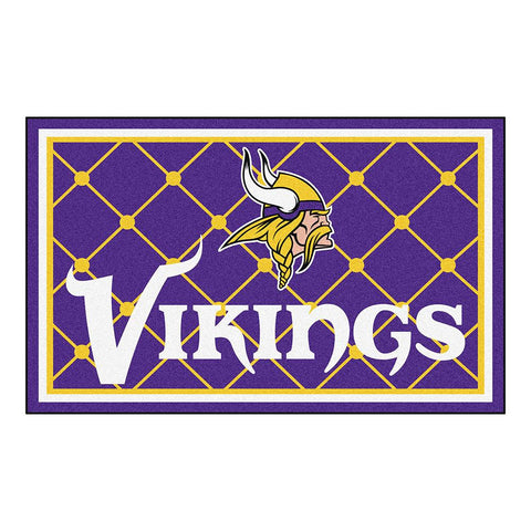 Minnesota Vikings NFL Floor Rug (4'x6')