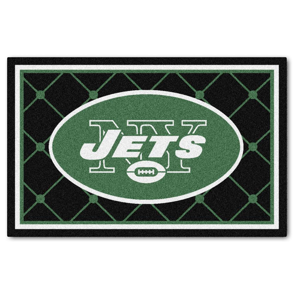 New York Jets NFL Floor Rug (4'x6')