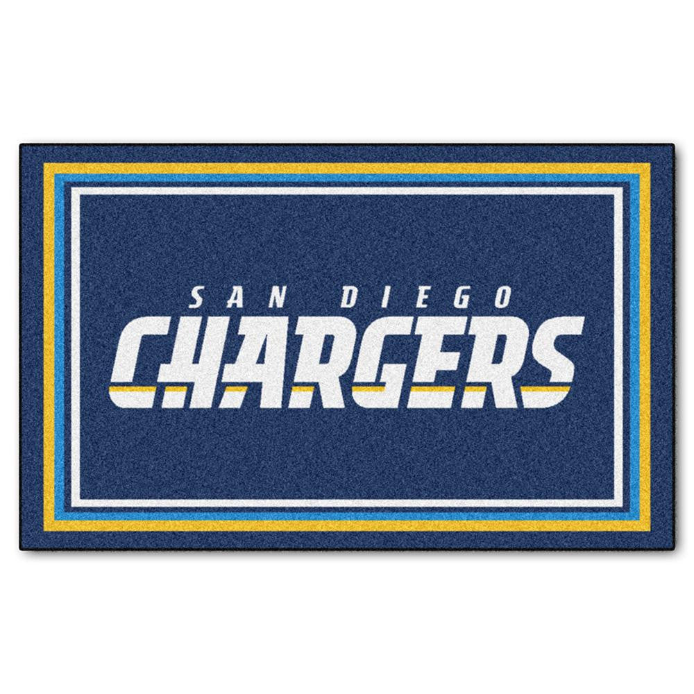 San Diego Chargers NFL Floor Rug (4'x6')