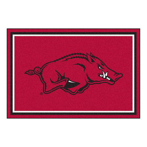 Arkansas Razorbacks Ncaa Floor Rug (5x8')