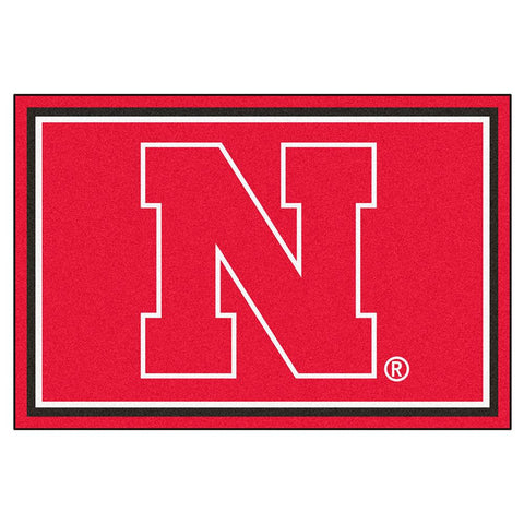 Nebraska Cornhuskers Ncaa Floor Rug (5x8')