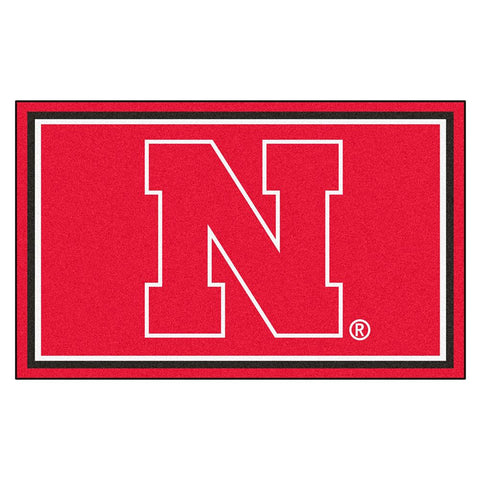 Nebraska Cornhuskers Ncaa Floor Rug (4'x6')