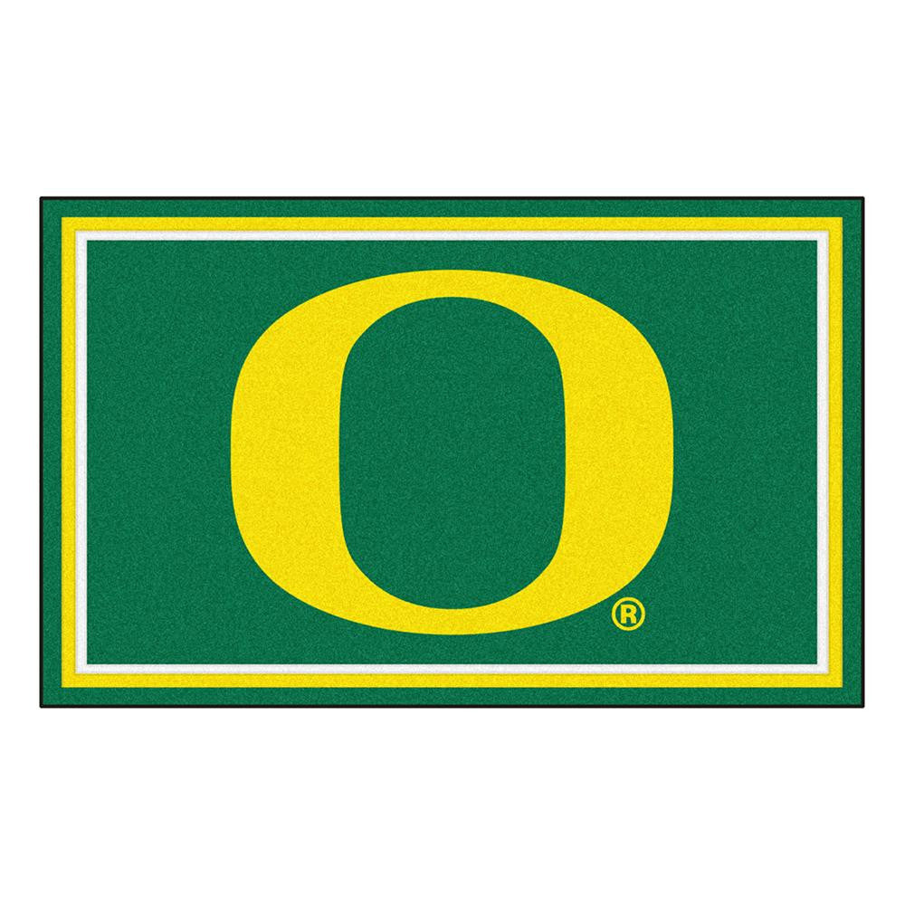 Oregon Ducks Ncaa Floor Rug (4'x6')