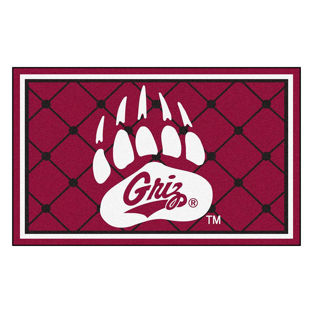Montana Grizzlies Ncaa Floor Rug (4'x6')
