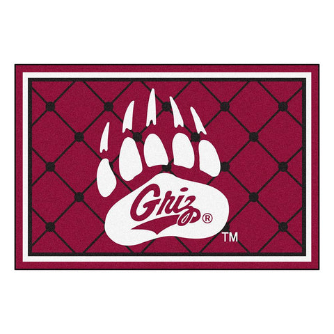 Montana Grizzlies Ncaa Floor Rug (5x8')