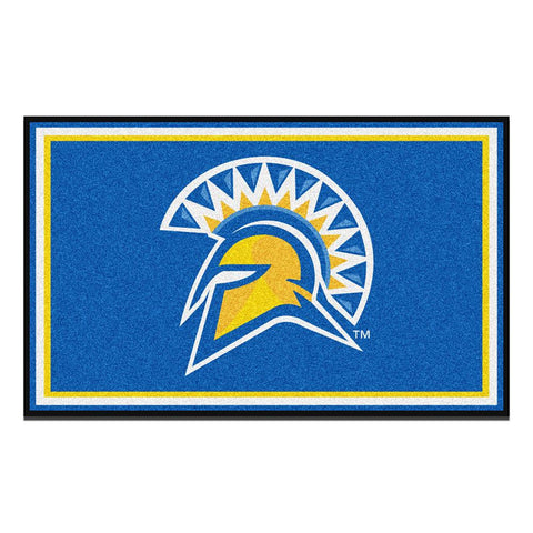 San Jose State Spartans Ncaa 4x6 Rug (46"x72")