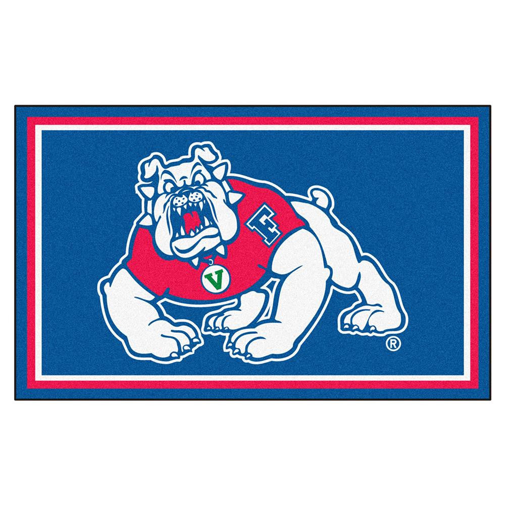 Fresno State Bulldogs Ncaa Floor Rug (4'x6')