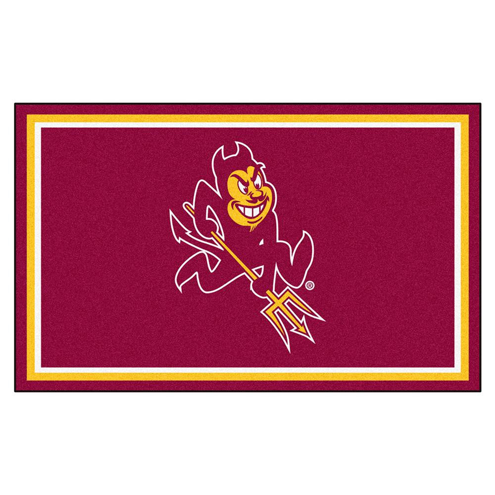 Arizona State Sun Devils Ncaa Floor Rug (4'x6')