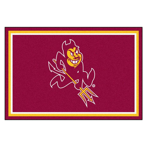 Arizona State Sun Devils Ncaa Floor Rug (5x8')