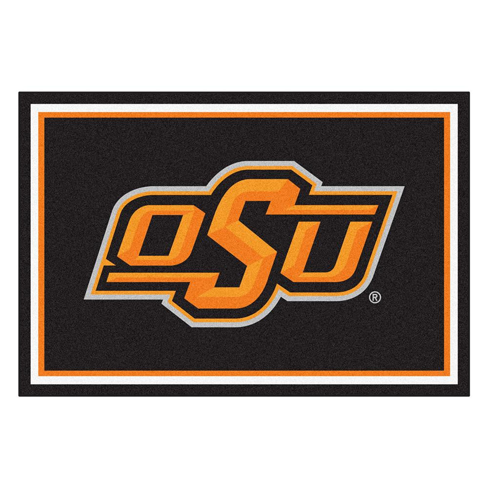 Oklahoma State Cowboys Ncaa Floor Rug (5x8')