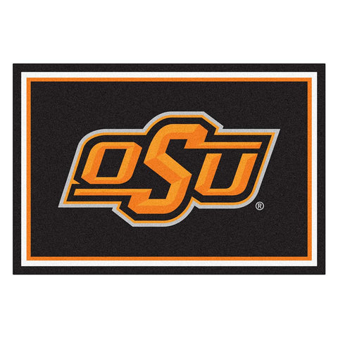 Oklahoma State Cowboys Ncaa Floor Rug (5x8')