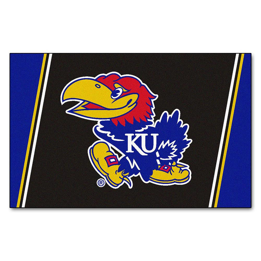 Kansas Jayhawks Ncaa 4x6 Rug (46"x72")