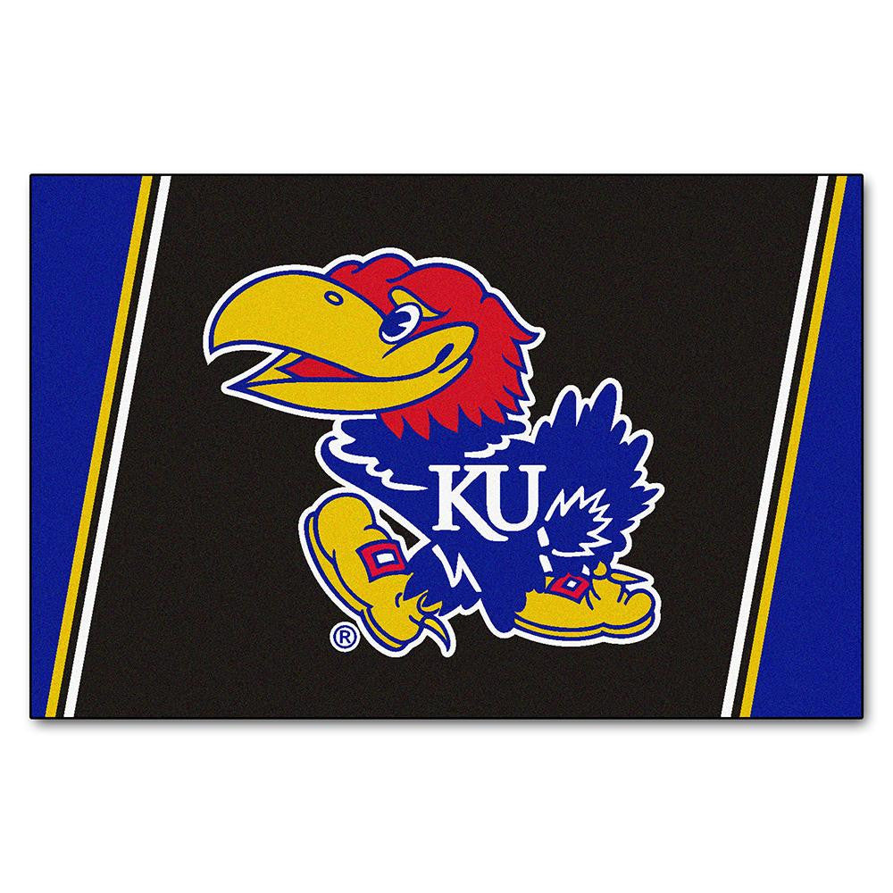 Kansas Jayhawks Ncaa Floor Rug (5x8')