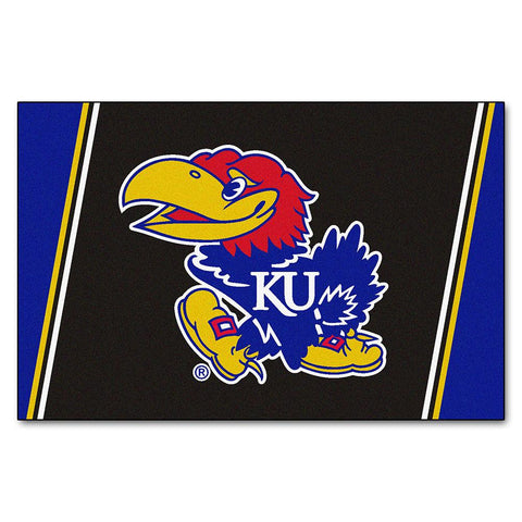 Kansas Jayhawks Ncaa Floor Rug (5x8')