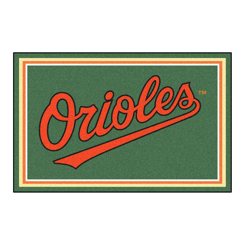 Baltimore Orioles MLB Floor Rug (4'x6')