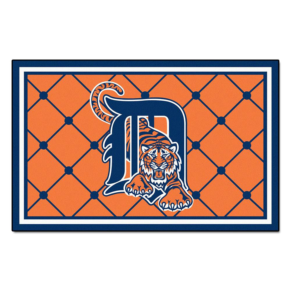 Detroit Tigers MLB Floor Rug (5x8')