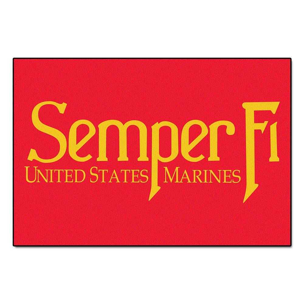 Us Marines Armed Forces 5x8 Rug (60"x92")