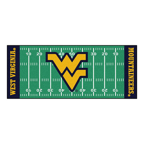 West Virginia Mountaineers Ncaa Floor Runner (29.5"x72")