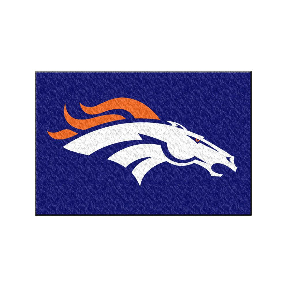 Denver Broncos NFL Rookie Bathroom Rug (19x30)