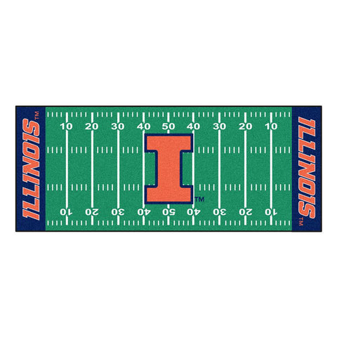 Illinois Fighting Illini Ncaa Floor Runner (29.5"x72")