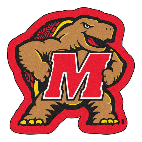 Maryland Terps Ncaa "cut-out" Floor Mat