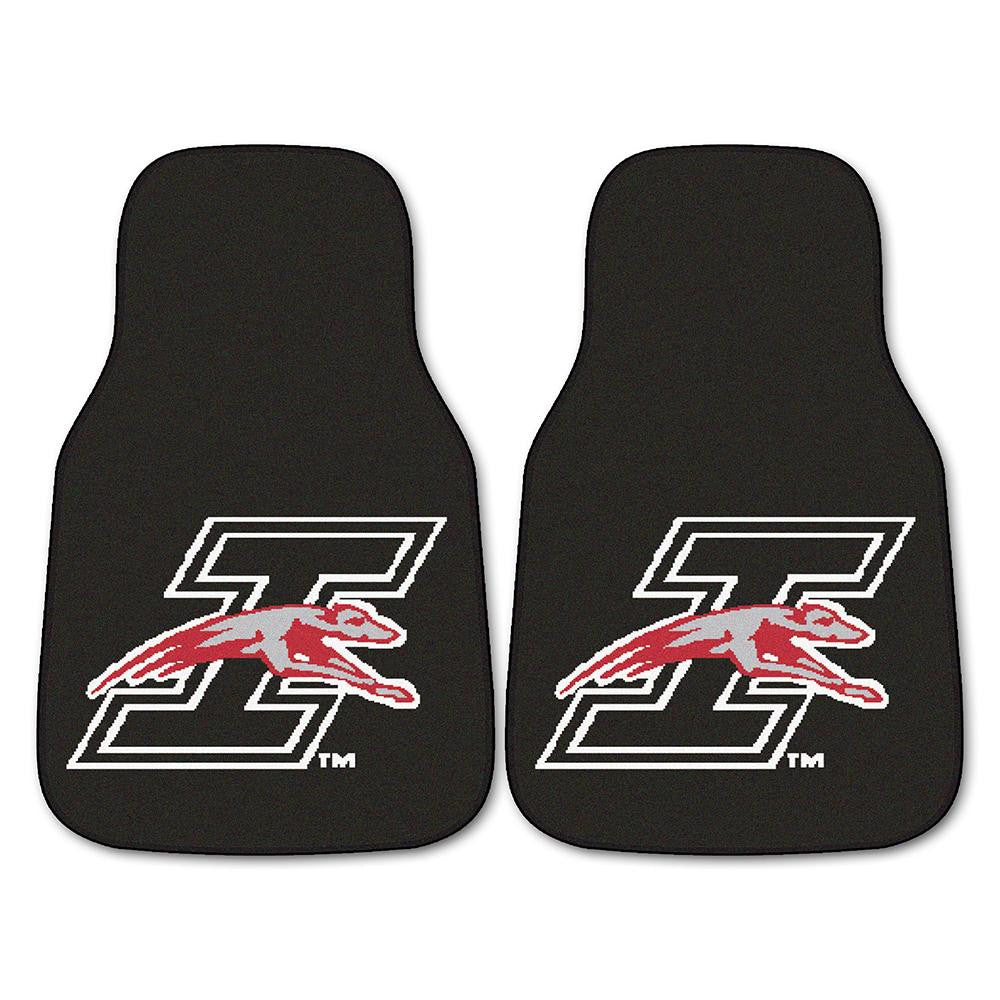 University Of Indianapolis Ncaa 2-piece Printed Carpet Car Mats (18"x27")