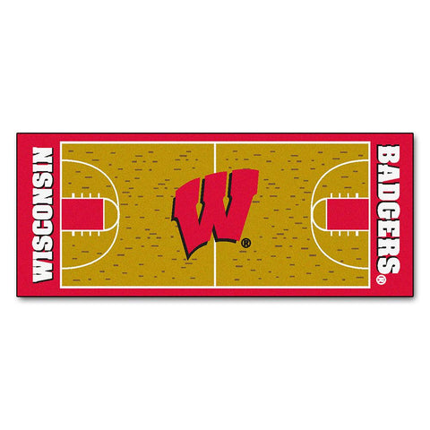 Wisconsin Badgers Ncaa Court Runner (29.5"x72")