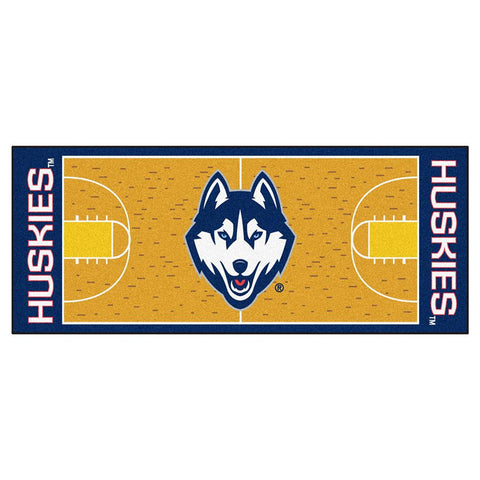 Connecticut Huskies Ncaa Court Runner (29.5"x72")