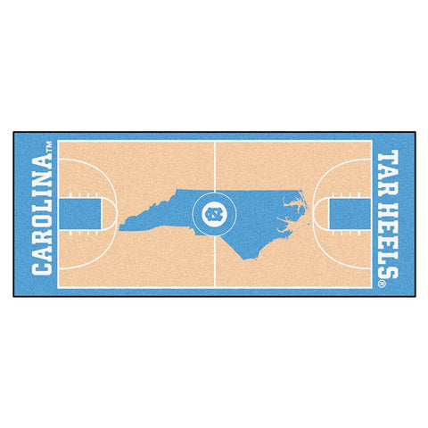 North Carolina Tar Heels Ncaa Court Runner (29.5"x72")