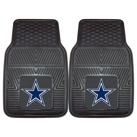 Dallas Cowboys NFL Heavy Duty 2-Piece Vinyl Car Mats (18x27)