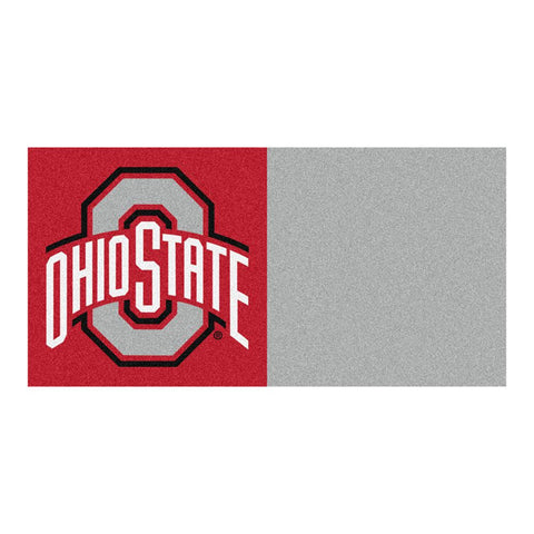 Ohio State Buckeyes Ncaa Team Logo Carpet Tiles