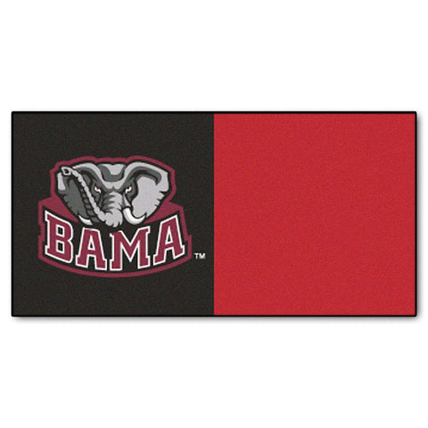 Alabama Crimson Tide Ncaa Team Logo Carpet Tiles