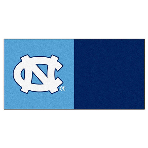 North Carolina Tar Heels Ncaa Team Logo Carpet Tiles