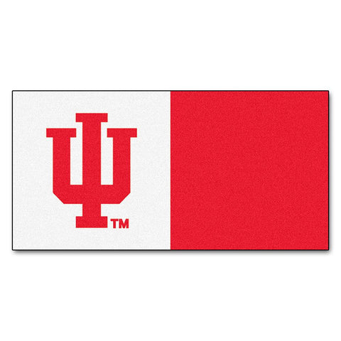 Indiana Hoosiers Ncaa Team Logo Carpet Tiles