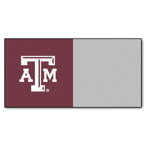 Texas A&m Aggies Ncaa Team Logo Carpet Tiles