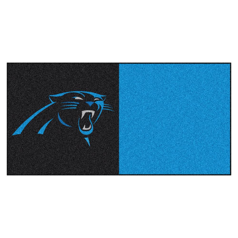 Carolina Panthers NFL Team Logo Carpet Tiles