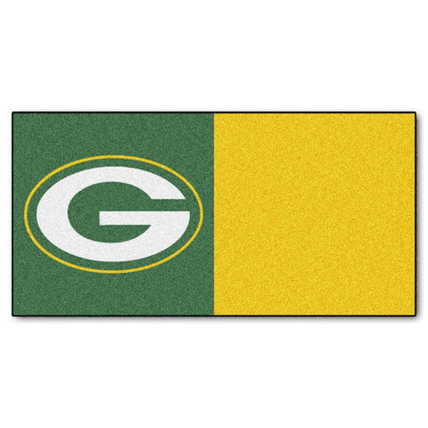 Green Bay Packers NFL Team Logo Carpet Tiles