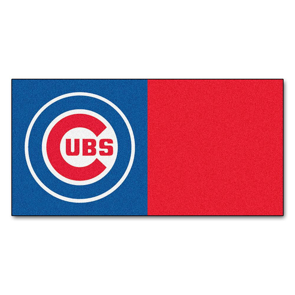 Chicago Cubs MLB Team Logo Carpet Tiles