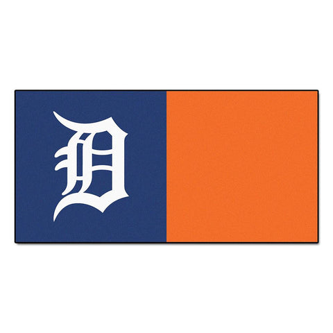Detroit Tigers MLB Team Logo Carpet Tiles